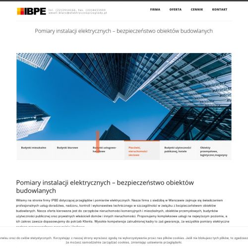 Wrocław - pomiar natężenia oświetlenia