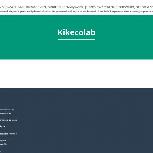 Raport o oddziaływaniu przedsięwzięcia na środowisko łódź w Kielcach