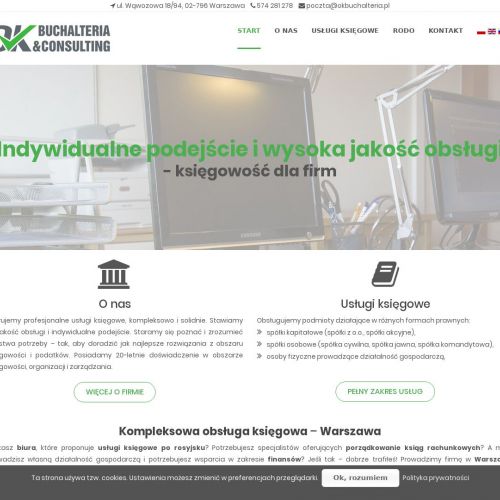 Usługi rachunkowe po angielsku - Warszawa