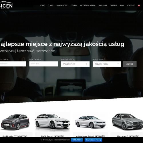 Piastów - wynajem auta bmw