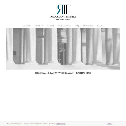 Prawnik prawo medyczne w Warszawie