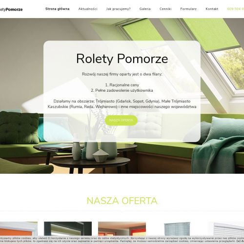 Rolety rzymskie Gdynia