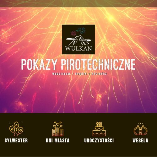 Pokazy sztucznych ogni śląsk - Wodzisław śląski