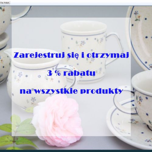 Chodzież - porcelana ćmielów