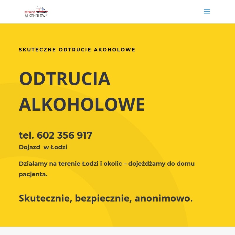 Odtrucia alkoholowe w łodzi w Pabianicach