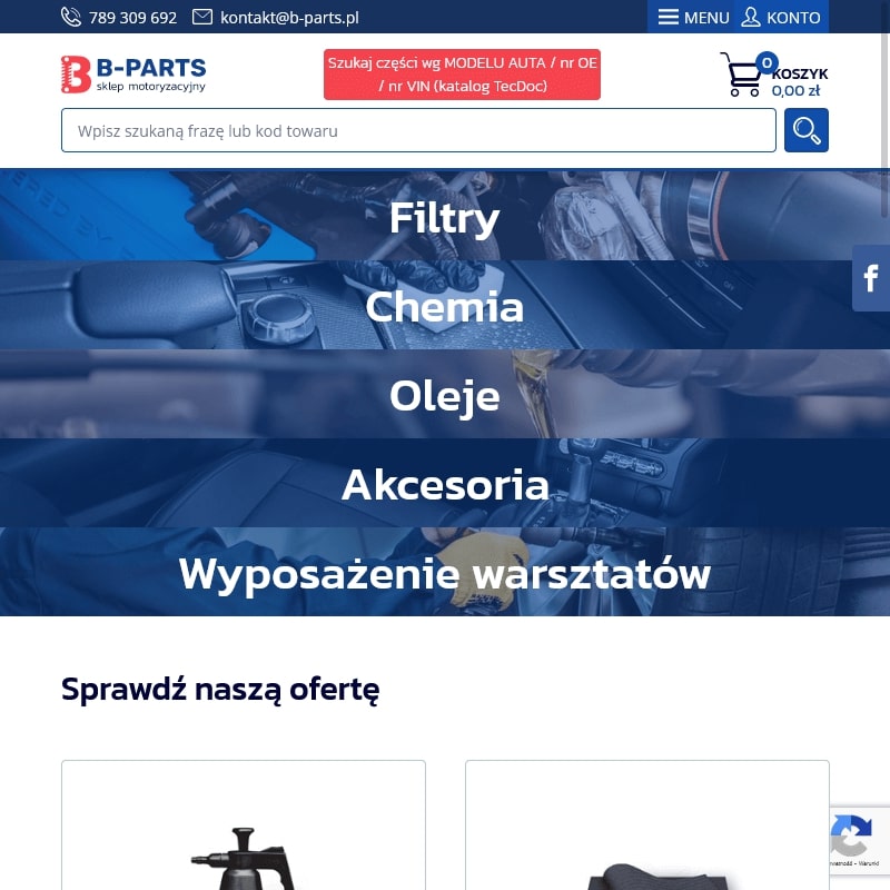 Filtr oleju peugeot 307