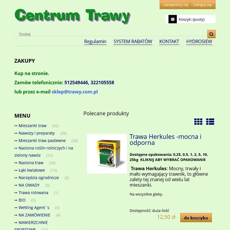 Trawa szybkorosnąca