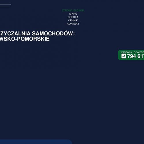 Gdańsk - wynajem samochodów osobowych