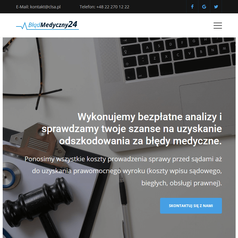 Odszkodowanie za błąd lekarza