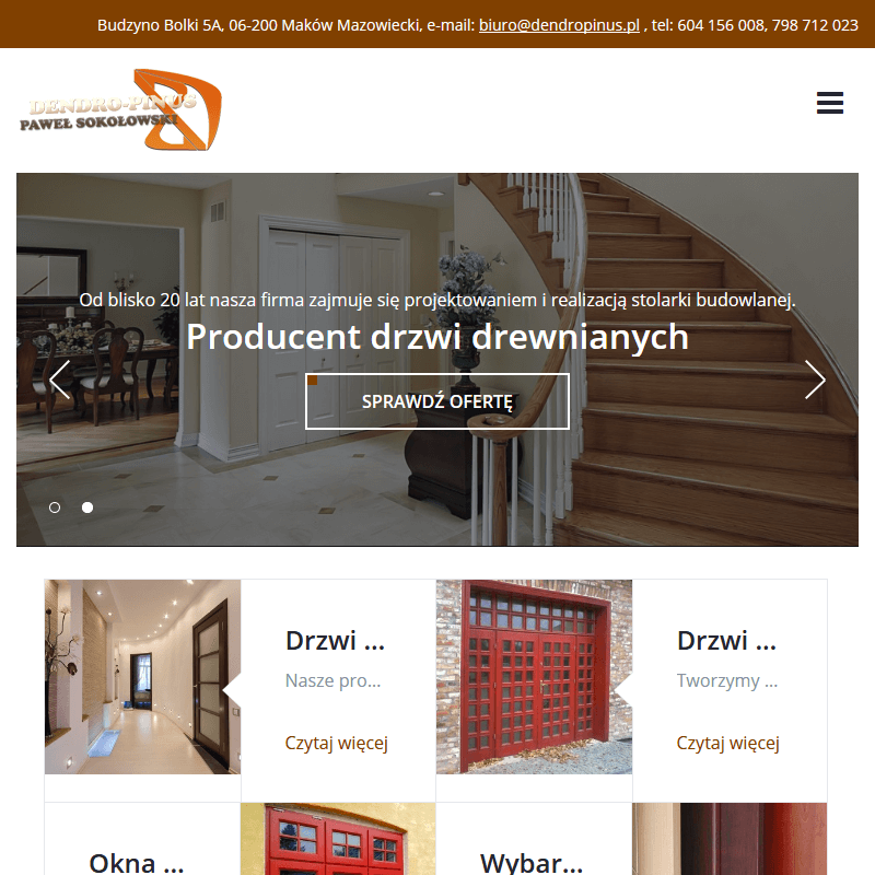 Warszawa - drzwi zewnętrzne