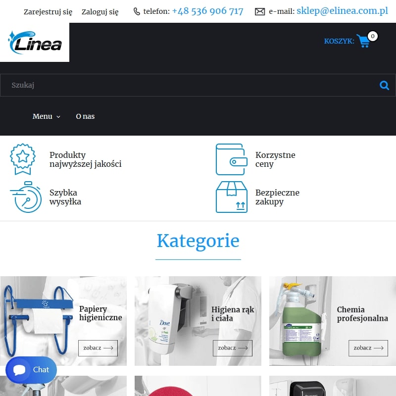 Pojemnik na papier toaletowy biały