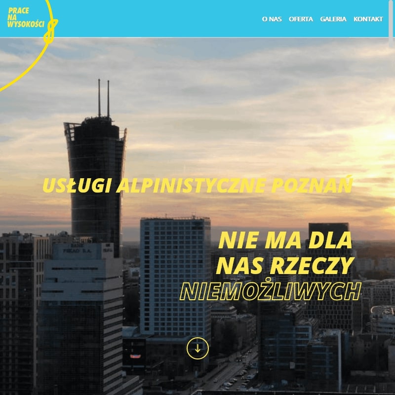 Prace na wysokościach - Poznań