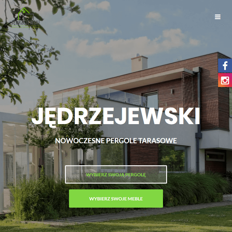 Drewniane pergole tarasowe - Poznań