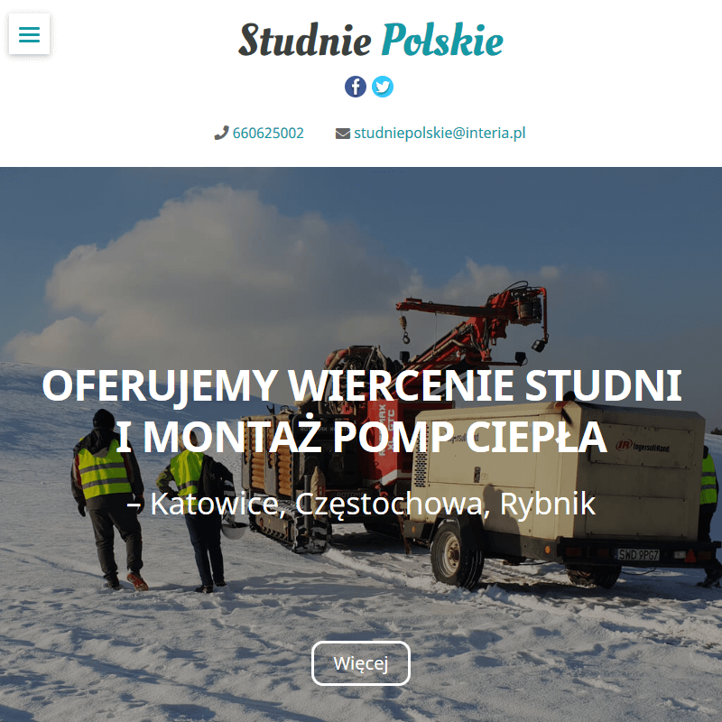 Studnie głębinowe - Jaworzno