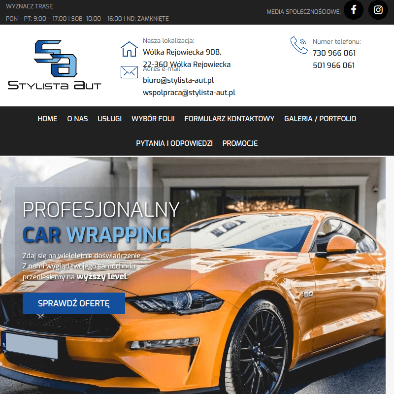 Oklejanie samochodu Kraśnik